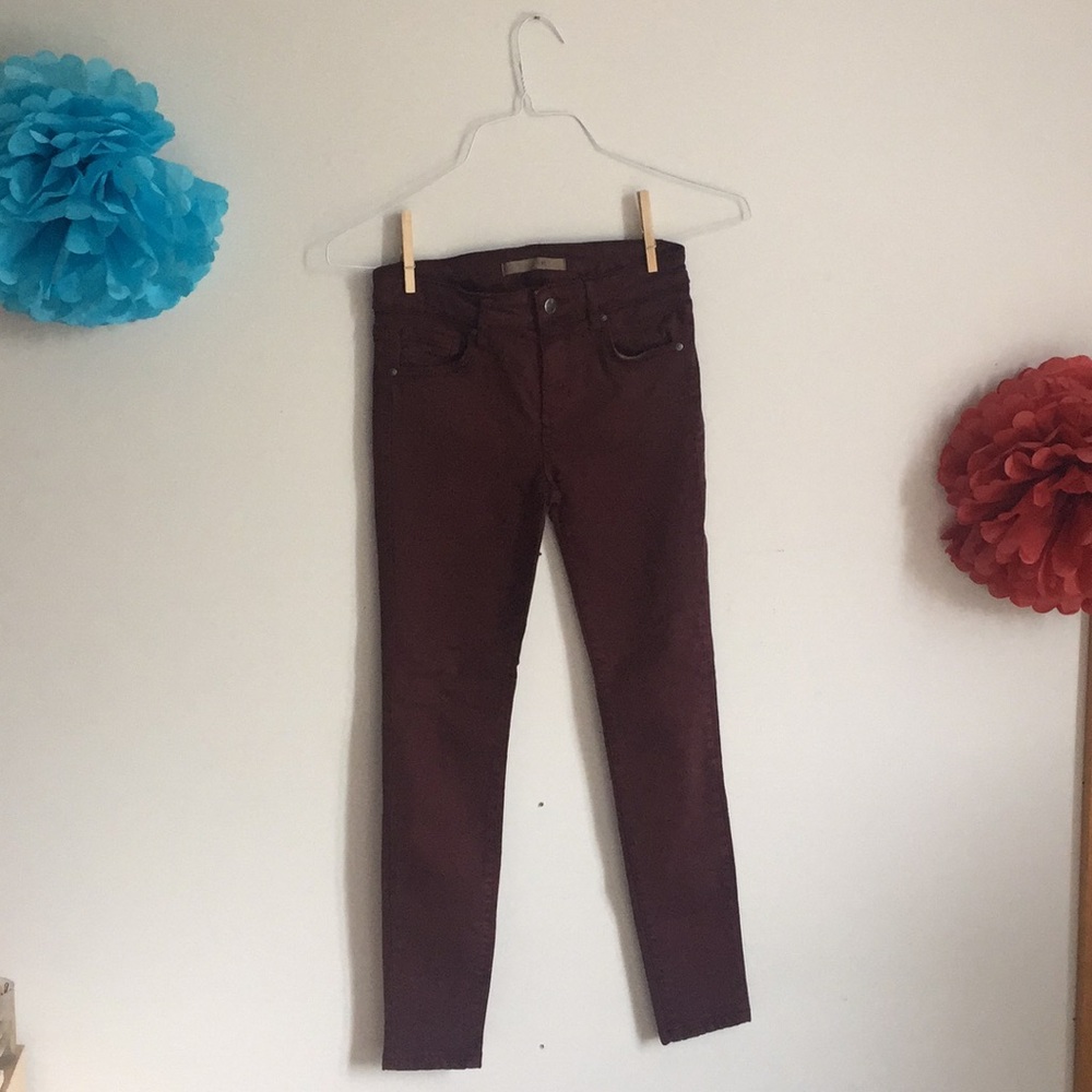 Joe’s Jeans Rusty Red Skinny Jeans